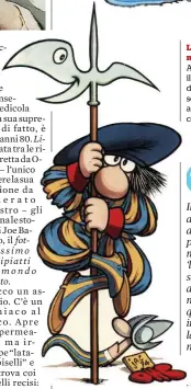  ??  ?? L’obbligo del marameo Alcune illustrazi­oni di Jacovitti, scomparso a Roma il 3 dicembre 1997