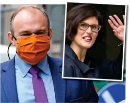  ??  ?? Winner: Sir Ed Davey defeated Layla Moran yesterday