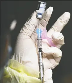  ?? NATHAN DENETTE / THE CANADIAN PRESS FILES ?? Canada is terrible at buying things it wants — like helicopter­s, fighter jets, frigates — so why would vaccines
be any different, wonders Chris Selley.