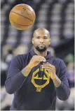  ?? Carlos Avila Gonzalez / The Chronicle ?? DeMarcus Cousins is scheduled to make his Warriors’ debut Friday.