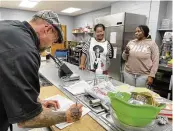  ?? NATALIE JONES /STAFF ?? Dayton Cooks, a free culinary program hosted at Grace United Methodist Church, is paving the way for those interested in the food service industry.