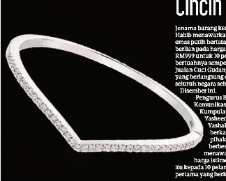 PressReader Harian Metro 2021 12 28 Cincin  emas putih 