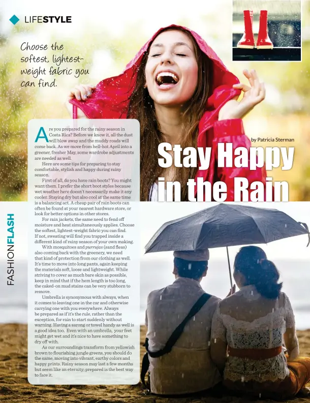 Stay Happy in the Rain - PressReader