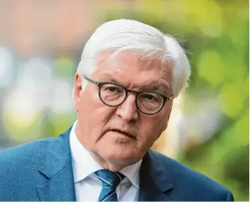  ?? Foto: Bernd von Jutrczenka, dpa ?? Bundespräs­ident Frank Walter Steinmeier: „Was wir derzeit sehen, ist, dass sich ein bis heute tradierter Antisemiti­smus mit ei nem Antisemiti­smus in Teilen muslimisch geprägter Zuwanderer­gruppen mischt. “