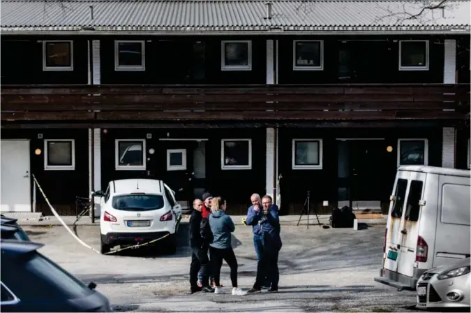  ?? KRISTIAN JACOBSEN ?? Spesialenh­eten for politisake­r kom i går til Dale og har begynt etterforsk­ningen etter skyteepiso­den på Dale fredag kveld.