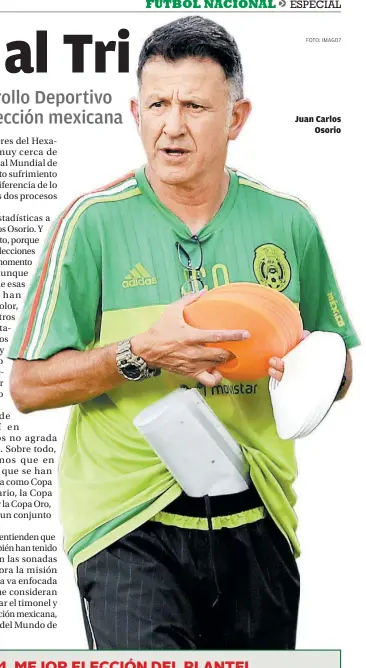  ??  ?? Juan Carlos Osorio