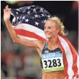  ?? 2008 PHOTO BY H. DARR BEISER, USA TODAY SPORTS ?? Shalane Flanagan, who originally won the bronze in the 10,000 meters, passed on having a second ceremony.