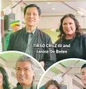  ??  ?? TIRSO CRUZ III and Janice De Belen