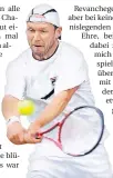  ?? FOTO: DPA ?? Rainer Schüttler in (Tennis-)Aktion