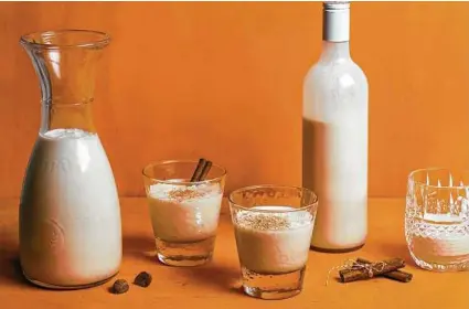  ?? Goran Kosanovic / Washington Post ?? Coquito is the creamy drink made of rum and coconut punch that’s a Puerto Rican tradition.