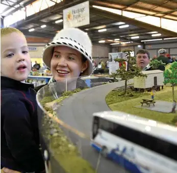  ?? PHOTO: BEV LACEY ?? CHU CHU: If you have a train-enthusiast or Thomas the Tank Engine fan amongst your children, why not take them to the Carnival of Trains?