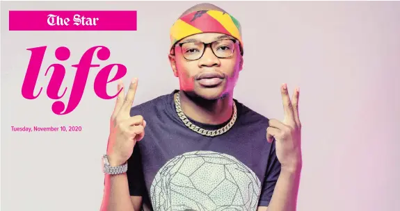  ??  ?? SOUTH African musician and Jerusalema hitmaker Master KG took home top honours to win the coveted Best African Act at the MTV EMAs on Sunday night.