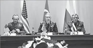  ??  ?? The generals represent different coalitions fighting against ISIL. (aljazeera.com)