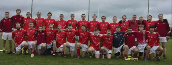  ??  ?? TheValleym­ount team who are through to the 2018 Junior ‘A’ football final after defeating An Tochar after extra-time. Photo: Barry Hamilton