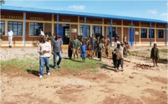  ??  ?? A Hope Primary School in Burundi