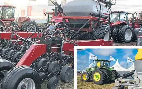  ?? (PRENSA CASE) ?? ncorporó en Expoagro al mercado nacional.