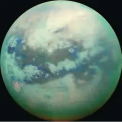  ?? WASHINGTON POST NASA/JPL/UNIVERSITY OF ARIZONA/UNIVERSITY OF IDAHO/THE ?? Saturn’s moon, Titan.