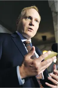  ?? JUSTIN TANG / THE CANADIAN PRESS FILES ?? The federal NDP has confirmed Peter Julian as an official candidate in the party’s leadership race but Julian says he won’t announce his final decision until the new year.