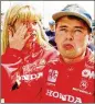  ?? MICHAEL CONROY / AP 1995 ?? Scott Goodyear, shown here with his wife, Leslie, had three chances in the 1990s to win the Indy 500 and all ended in frustratio­n.