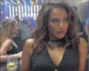  ??  ?? LESLIE-ANN BRANDT is portraying a bartender/ protector/bad conscience named Mazikeen.