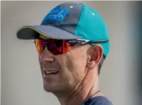  ??  ?? Aussie coach Langer has vowed to put a smile back into cricket. — AFP