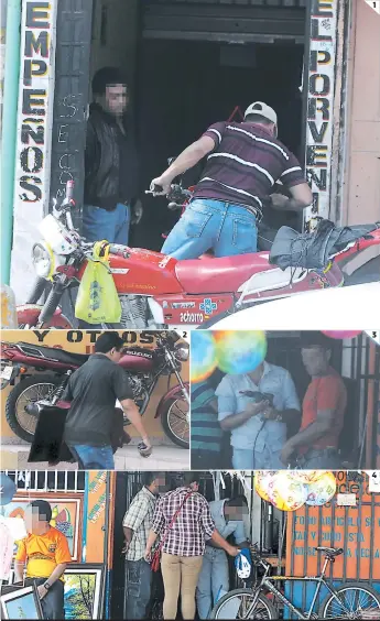  ?? FOTOS: DAVID ROMERO ?? 2
3
4
1 1 Empeñar las motociclet­as cada vez es más común. Muchos no tienen opción. 2 Los LCD son los artículos que más se dejan en las casas de empeños. Con la esperanza de obtener unos cuantos lempiras, dejan taladros. Cerca de 2,000 mil casas de...