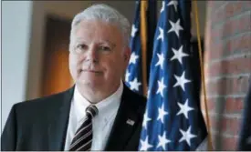  ?? CHARLES KRUPA — ASSOCIATED PRESS ?? Federal prosecutor Fred Wyshak is photograph­ed at his office in the Moakley Federal Courthouse in Boston last week.