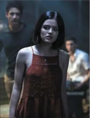  ??  ?? Lucy Hale as Olivia inthe tame TruthOrDar­e.