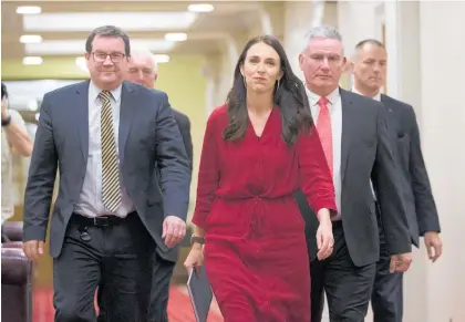  ?? Photo / Mark Mitchell ?? Jacinda Ardern’s Labour Party won power after the 2017 with Winston Peters’ help, after securing just 36.9 per cent of the vote.