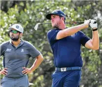  ?? Robin Jerstad / Contributo­r ?? Taylor Pendrith will try to build on last week’s second-place finish as the Korn Ferry Tour stays in San Antonio for a second week.