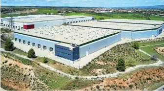  ?? EFE ?? En la imagen, un almacén de Prologis de 30.000 metros cuadrados de superficie en total