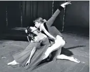  ??  ?? ‘Ballet is martyrdom, painful martyrdom’: Nureyev with Roderick Gilchrist, left, in 1976; with Margot Fonteyn in 1963, above; and performing, below left, in 1975