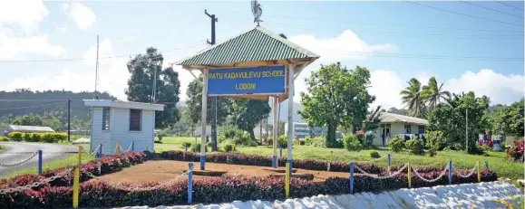  ?? Photo: Ronald Kumar ?? Ratu Kadavulevu School at Lodoni, Tailevu on October 1, 2019.