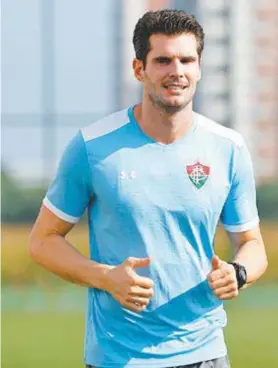  ?? LUCAS MERÇON / FLUMINENSE F.C. ?? O goleiro Júlio César disputará o seu 49º jogo na atual temporada