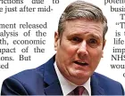  ??  ?? Keir Starmer may abstain