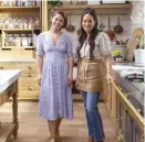  ?? ?? Molly Yeh and Joanna Gaines in “Molly Yeh’s Magnolia Adventure”