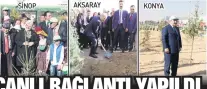  ??  ?? SİNOP
AKSARAY
KONYA