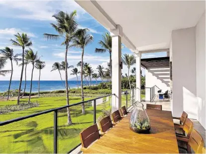  ?? Andaz Maui ?? The new Andaz Maui resort in Wailea aims to be true to its location, offering authentic Hawaiian touches for guests.