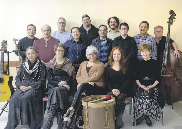  ??  ?? Edmonton’s Colectivo 97 offers a rare opportunit­y to hear two key works of Chile’s musical tradition this Saturday at the Royal Alberta Museum Theatre.
