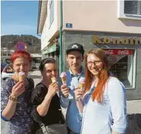  ??  ?? Birgit Zirnig, Schwester Carmen Krainer mit den Kindern Michi und Tabea (von links)