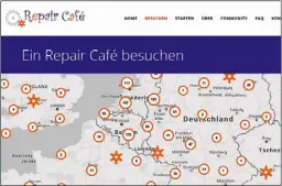  ??  ?? Reparaturc­afés wie die von Repair Café bieten kostenlose fachliche Anleitung auf ehrenamtli­cher Basis.