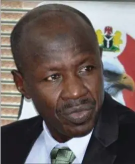  ??  ?? Magu, EFCC Chairman