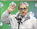  ?? MICHAEL CONROY /AP ?? The Panthers went 43-26-1 in Dave Gettleman’s four years as a general manager, including a loss in Super Bowl 50.