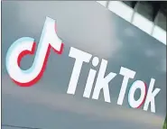  ?? REUTERS ?? TikTok is also rolling out “live-streamed” shopping, a mobile phone version of television shopping channels, where users can buy goods with a few taps.