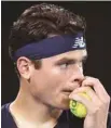  ?? KIN CHEUNG LA PRESSE CANADIENNE ?? Le canadien Milos Raonic