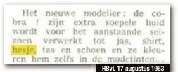  ??  ?? HBvL 17 augustus 1963