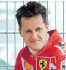  ?? GUSTAU NACARINO/REUTERS-26/4/2000 ?? Agonia. Schumacher se acidentou há quase 7 anos