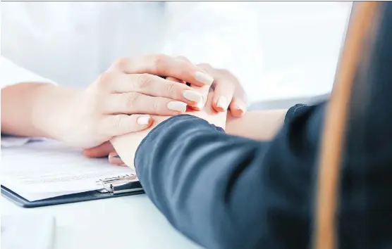  ?? GETTY IMAGES/ISTOCKPHOT­O ?? Friends and family members suffering from mental health issues may need some time to open up about their feelings.