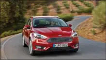  ?? FOTO: FORD ?? Både med 115 og 140 hk er Ford Focus fra 2015 en af de mest underholde­nde biler i sin klasse.