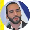  ??  ?? “Son protegidos por algunos amigos de la comunidad internacio­nal. Están financiand­o a una oposición perversa”.
Nayib Bukele,
PRESIDENTE DE LA REPÚBLICA.